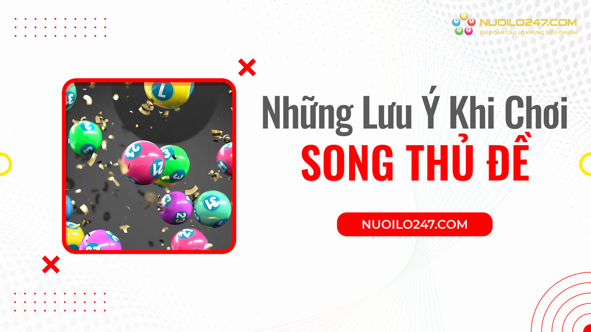 Những lưu ý cần biết khi chơi song thủ đề