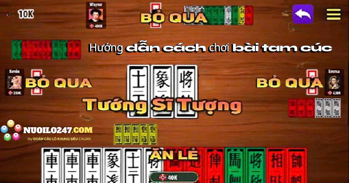 Chơi bài tam cúc – Trò chơi dân gian Việt Nam